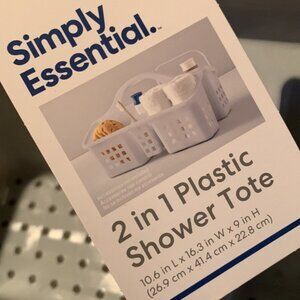2 in 1 Shower Caddy Tote